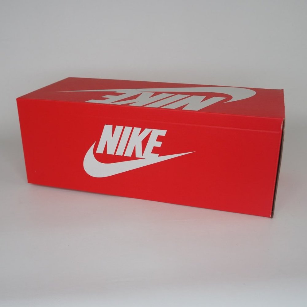 Nike Womens Benassi Duo Ultra Leather Slides Sandals Red/Blue/White Size 8 New - Picture 10 of 10